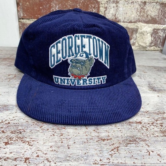Vintage Georgetown Bulldogs corduroy hat - Picture 9 of 9